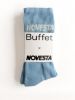 Picture of Buffet x Novesta Rib logo socks blue