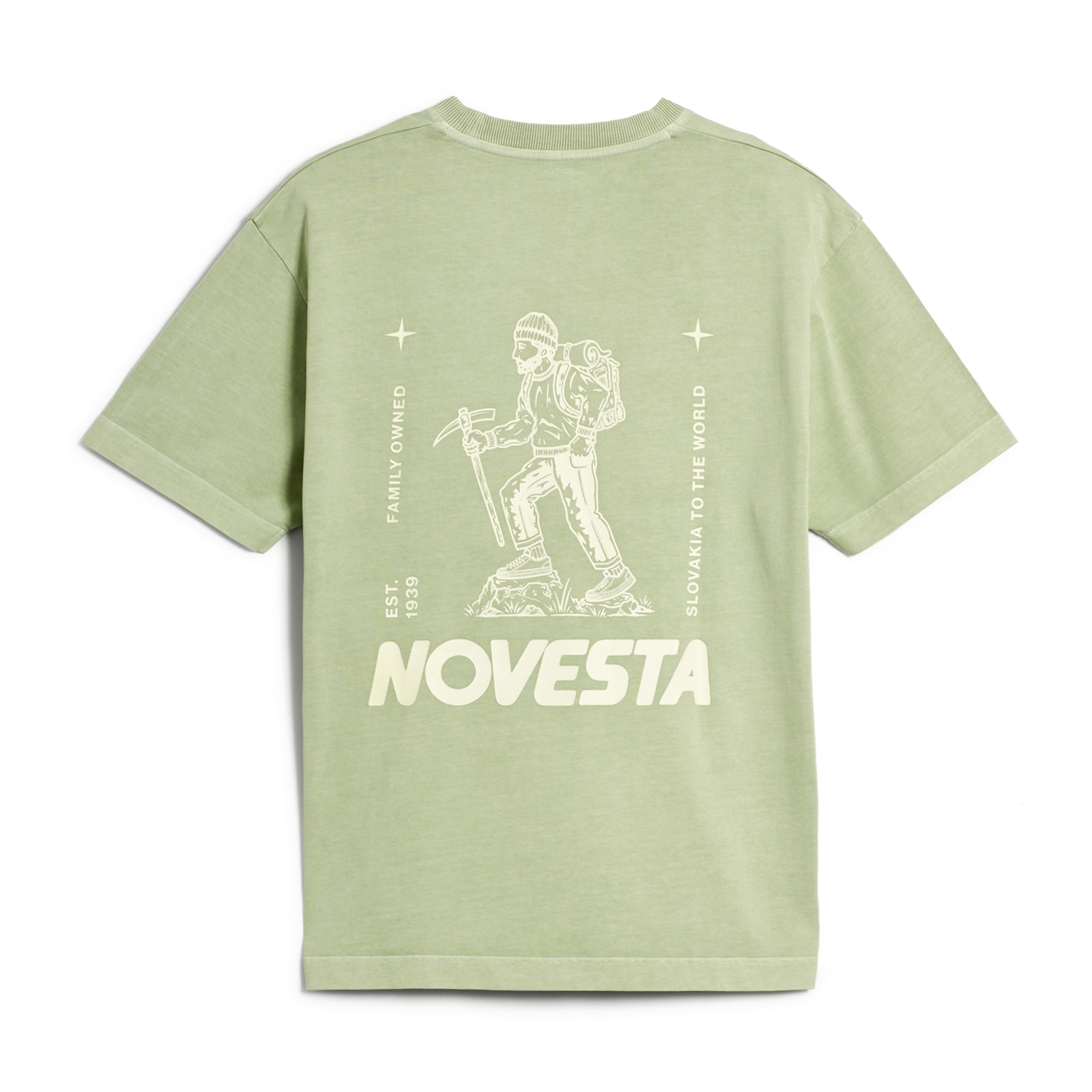 Picture of NOVESTA T-SHIRT HIKER MEN GREEN STONE